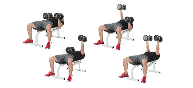 DUMBBELL ONE ARM CHEST PRESS