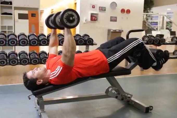 Dumbbell Decline Bench Press (Đẩy Tạ Đơn Ghế Dốc)