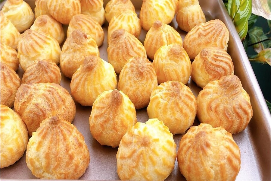 Bánh su kem được nhiều người yêu thích