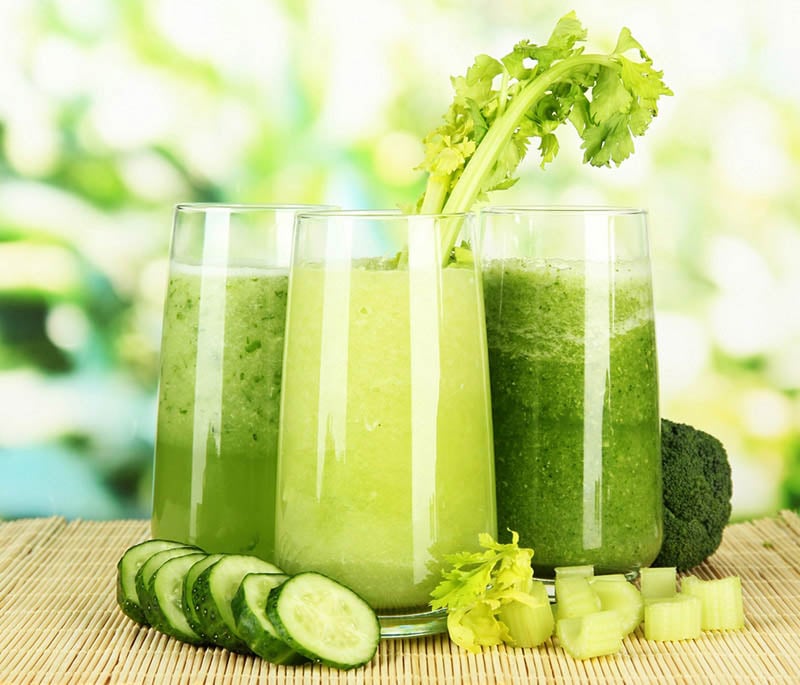 Nước ép cần tây giảm cân